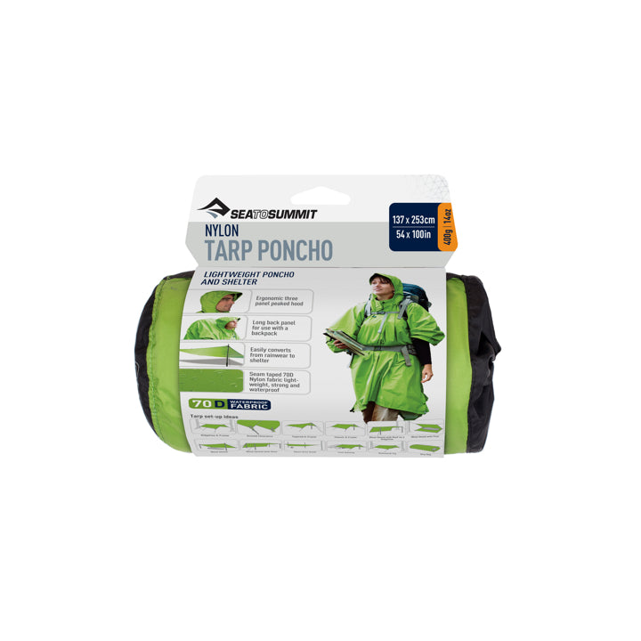 Sea To Summit Poncho - Tarp Green